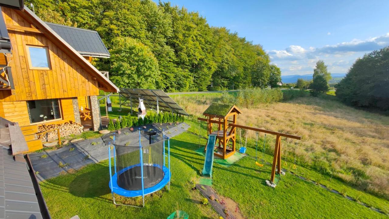 Bieszczadzka Hawira Villa โปลันชิกค์ ภายนอก รูปภาพ