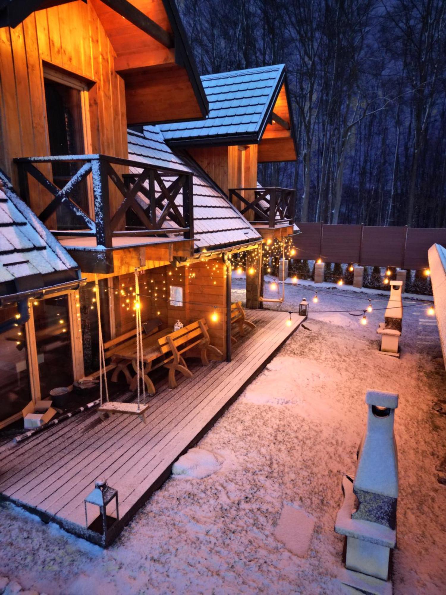 Bieszczadzka Hawira Villa โปลันชิกค์ ภายนอก รูปภาพ