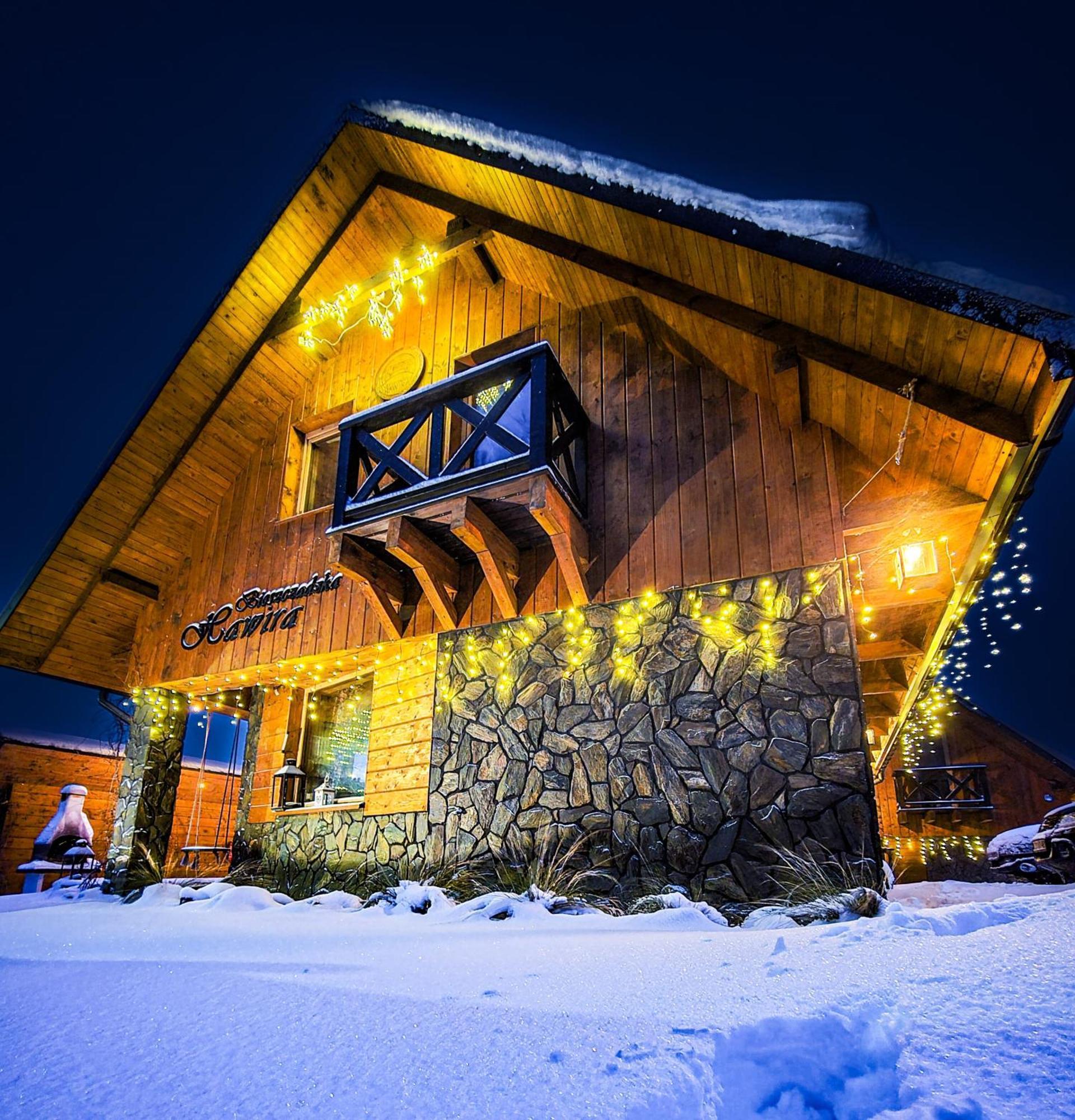 Bieszczadzka Hawira Villa โปลันชิกค์ ภายนอก รูปภาพ