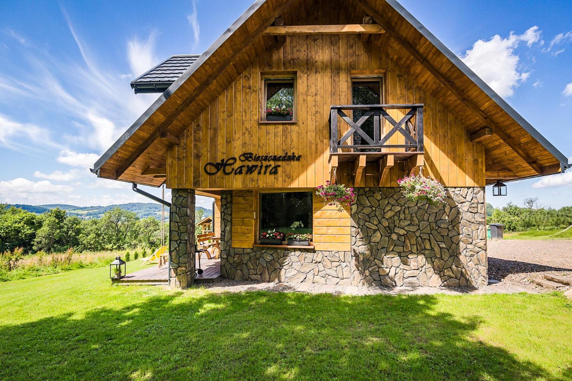 Bieszczadzka Hawira Villa โปลันชิกค์ ภายนอก รูปภาพ